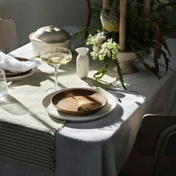 Elouise Table Runner 41,5x140 cm, Off-white/Grey