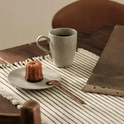 Elouise Table Runner 41,5x140 cm, Off-white/Grey