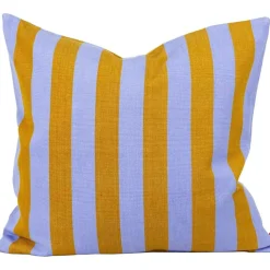 Emanuela Cushion Cover 50x50 cm, Light Purple/Mustard