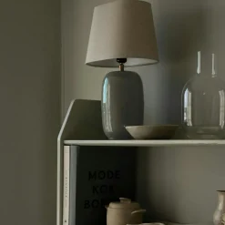 Emily Lamp Base, Dusty Green