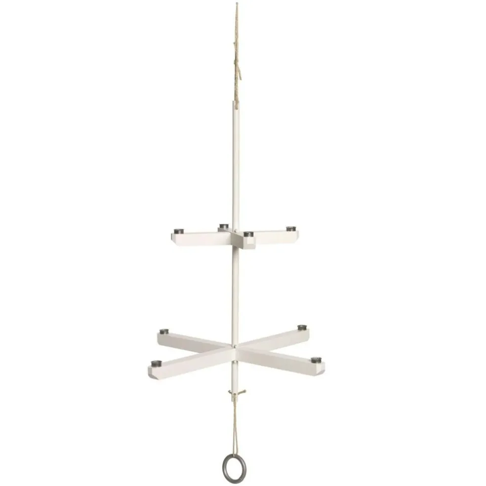Ernst Chandelier 70 cm, White