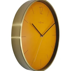 Essential Gold Wall Clock 34 cm, Green