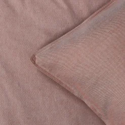 Estelle Bedding Set 150x210 + 50x60 cm, Rust/Beige