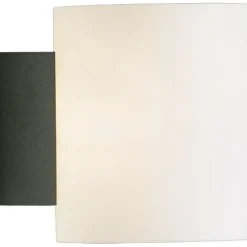 Evoke Wall Lamp 120 mm, Satin Brass / Opal Glass