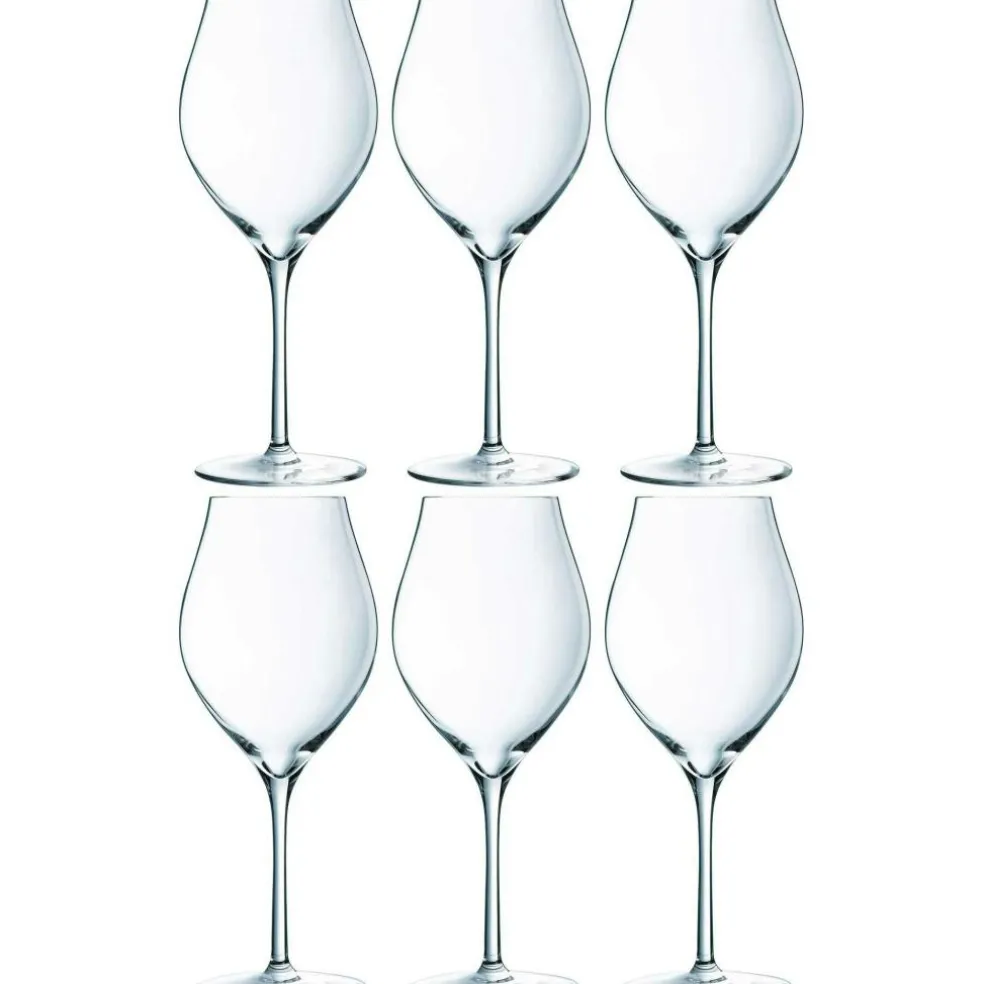 Exaltation White Wine Glass 38 cl Transparent, 6-pack
