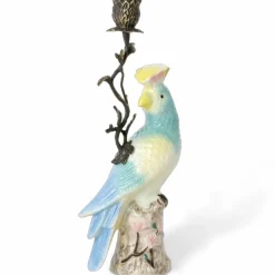 Exotic Bird Candle Holder