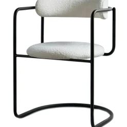 FF Cantilever Chair, Black Leather / Black