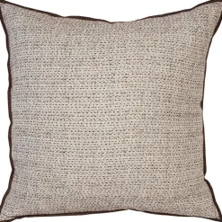 Field Cushion Cover 50x50 cm, Brown