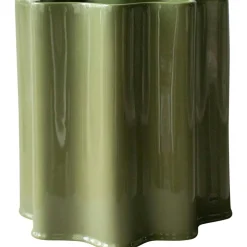 Filter Pot 21 cm, Shiny Green