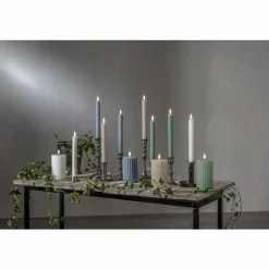 Flamme Antique Candle 2-pack LED, White