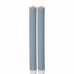 Flamme Antique Candle 2-pack LED, White