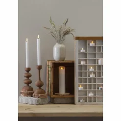 Flamme LED Antique Candle White 2-pack, 15 cm