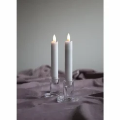 Flamme LED Antique Candle White 2-pack, 15 cm