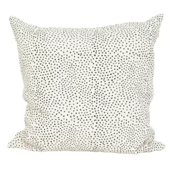 Fleck Cushion Cover 50x50 cm, Black/White