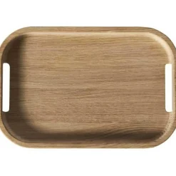 Flection Serving Tray Oak, 20x40 cm