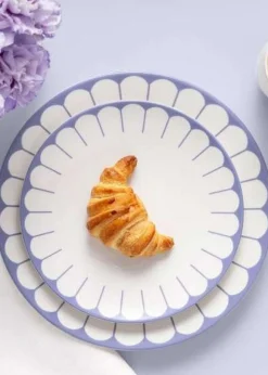 Fleur Side Plate 21 cm, Vert