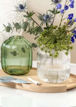 Fleur Vase 19 cm, Vert