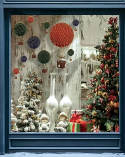 Floating The Skies Air Balloon Velvet Ø8.5 cm, Blue