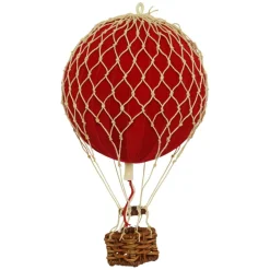 Floating The Skies Air Balloon Velvet Ø8.5 cm, Blue