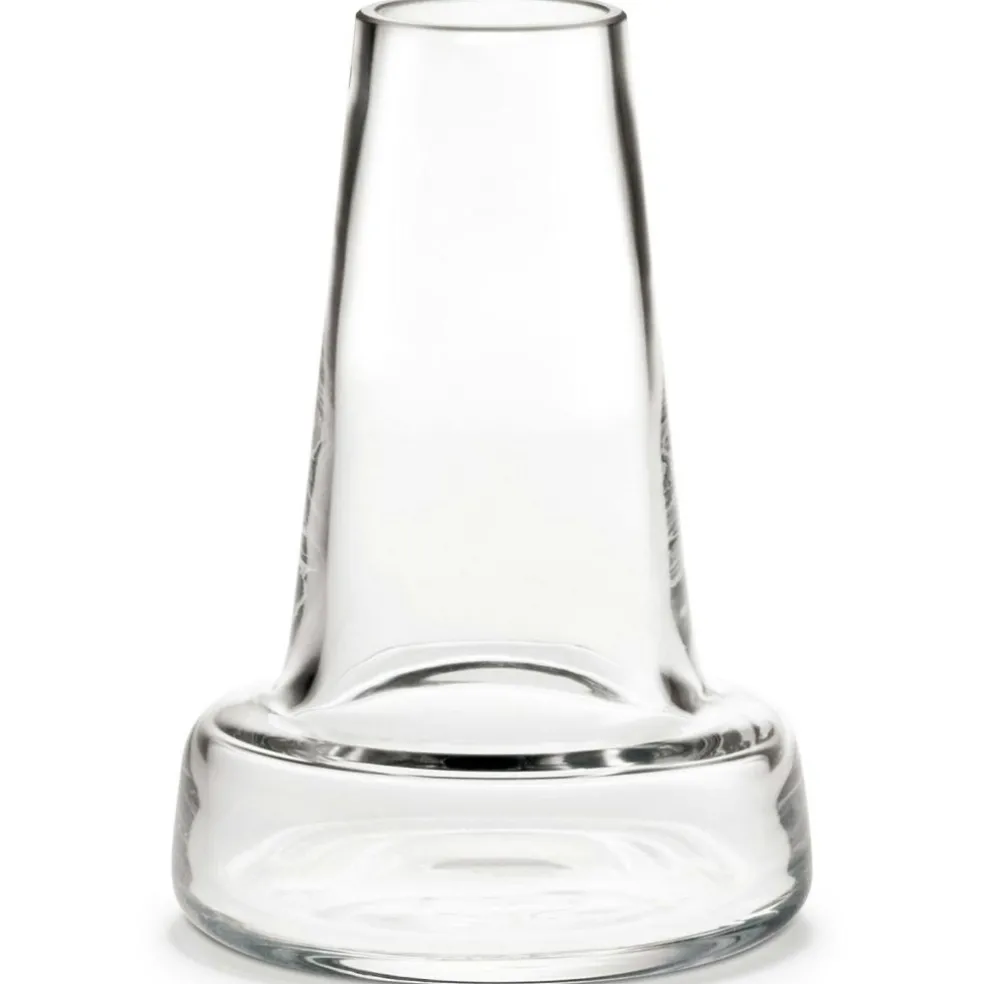 Flora Vase Long 24 cm, Clear
