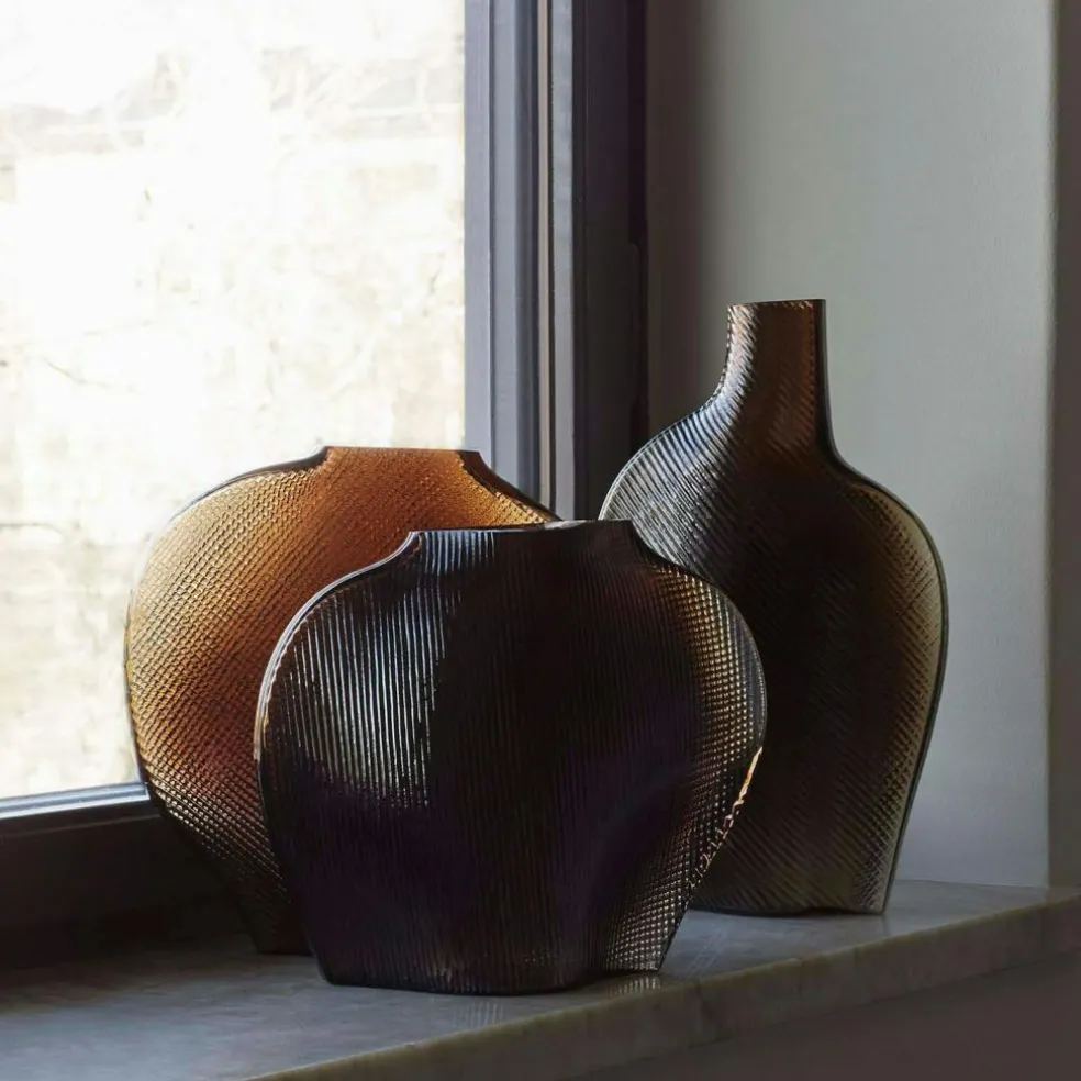 Flow 01 Vase, Mocha