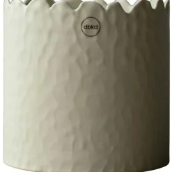 Flowery Pot Ø16 cm, Creme