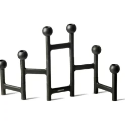 Folding Candle Holder Round, Graphite