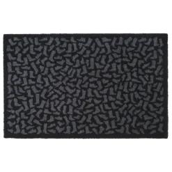 Footwear Doormat 60x90cm, Black/Grey