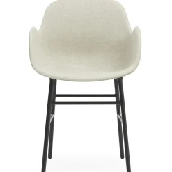 Form Armchair, Ultra Leather 41599 / Black Steel