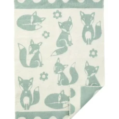 Fox Plaid 65x90 cm, Duck Egg Blue