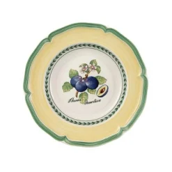 French Garden Orange Deep plate