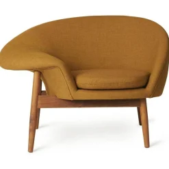 Fried Egg Lounge Chair, Dark ochre