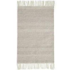 Fringe Rug 140x200 cm, Ivory