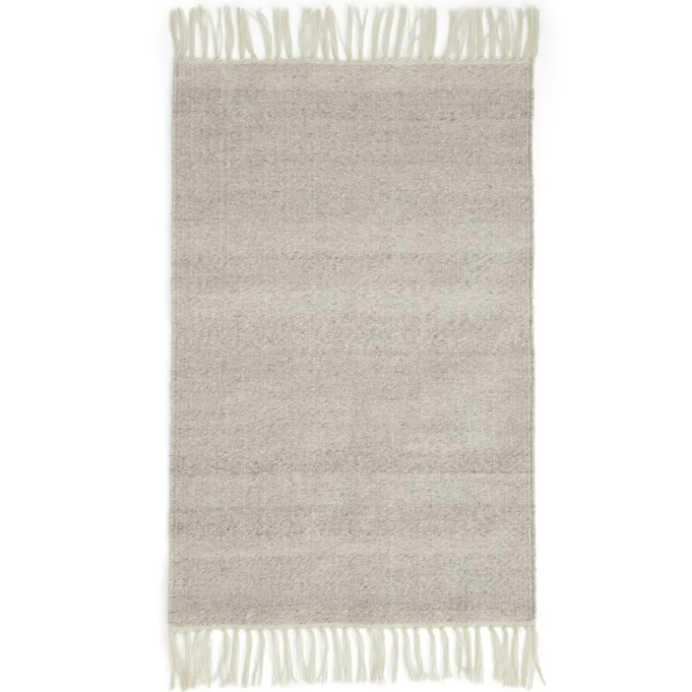 Fringe Rug 140x200 cm, Ivory