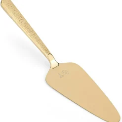 Frost Cake Server, Brass