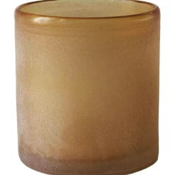 Frost Candle Holder S, Amber