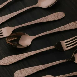 Frost Dessert Cutlery / Starter Cutlery 8 Pieces, Chrome