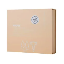 Frost Dessert Cutlery / Starter Cutlery 8 Pieces, Chrome