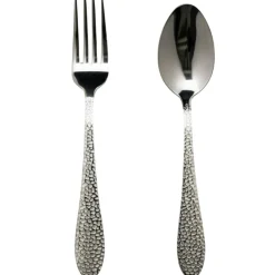 Frost Dessert Cutlery / Starter Cutlery 8 Pieces, Chrome