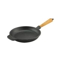 Frying Pan 18 cm With Handle In Beech