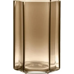 Funki Asymmetric Vase 34 cm, Smoke