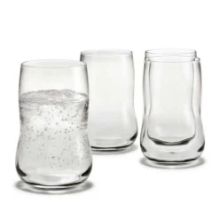 Future Set of 4 glasses, Clear