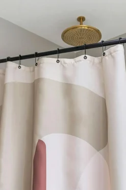 GALLERY Shower Curtain, Light Grey