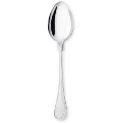 Gammal Fransk Dessert Spoon, 18,3 cm