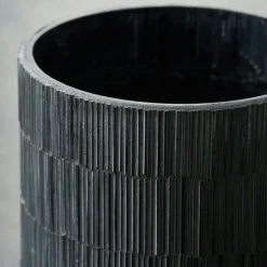 Gara Candle Holder Black 10 cm