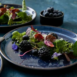 Gastro Plate Ø21 cm, Black/Green