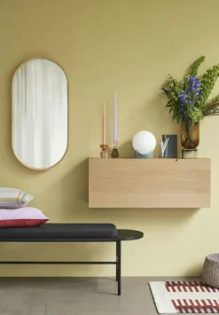 Gem Candlestick 11 cm, Pink/Blue