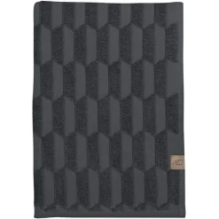 Geo Towel 50x95 cm, Anthracite