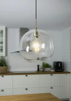 Gloria Lampshade 380 mm, Blue