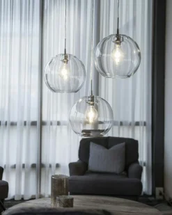 Gloria Lampshade 380 mm, Blue